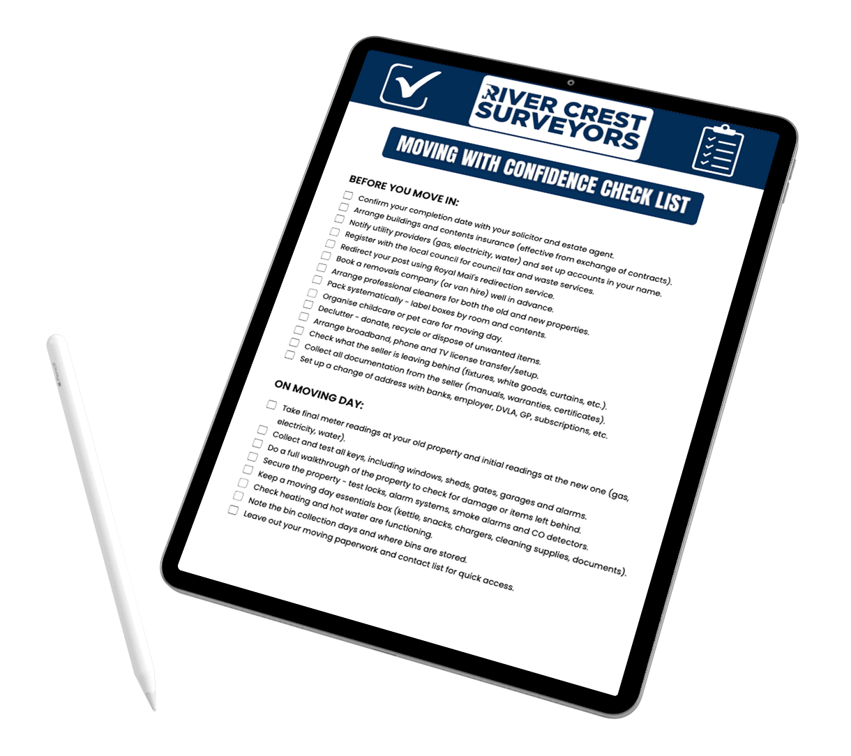Moving with Confidence Checklist