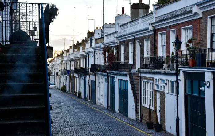 RICS Accredited Surveyor Reading Reliable Property Surveys by Our Experts - Row of houses